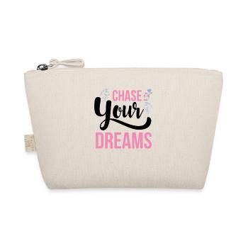 Chase your dreams Unicorn - Organic Pouch - nature - Front