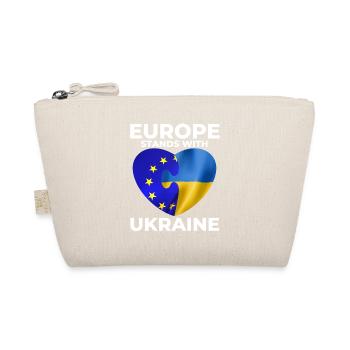Europe supports Ukraine - Organic Pouch - nature - Front