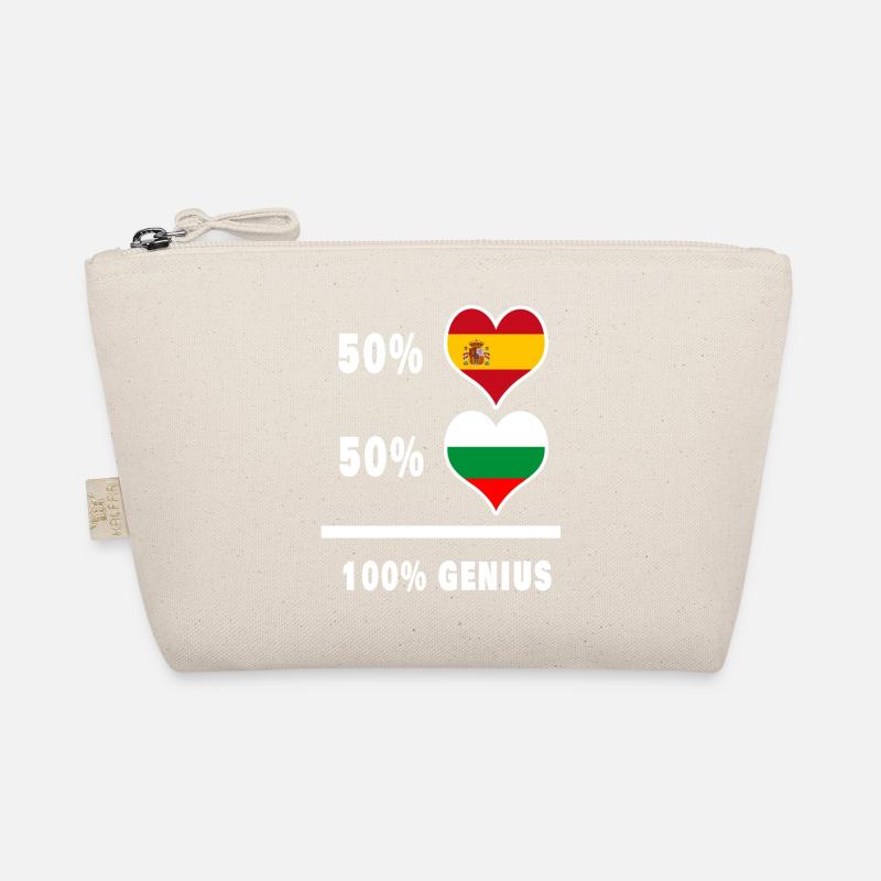 Bulgarien und Spanien genial / Geschenk - Bio-Täschchen - Natur