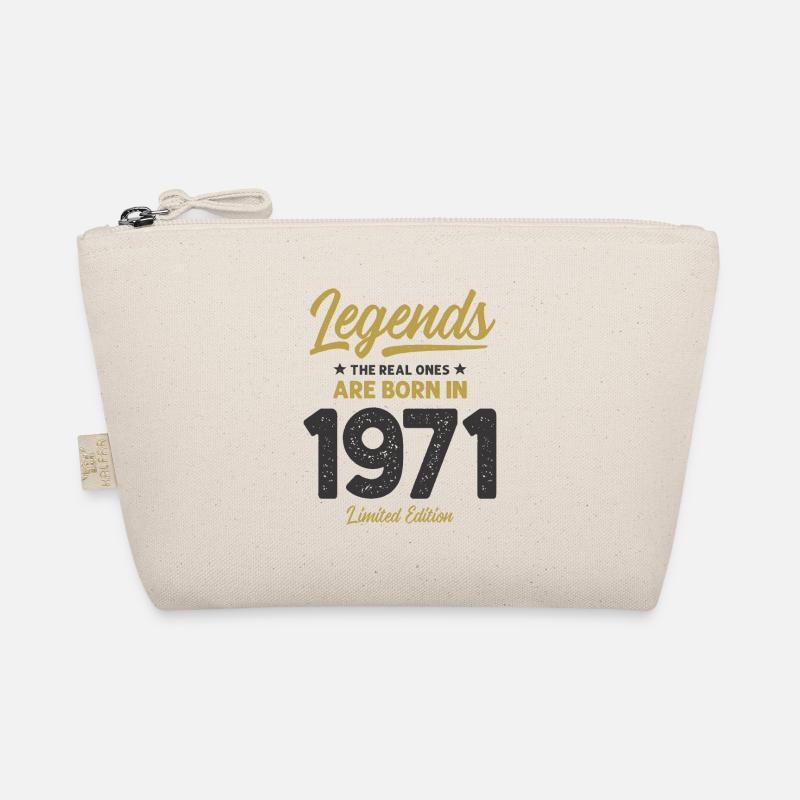 Legends Born in 1971 - 51st birthday Organic Pouch