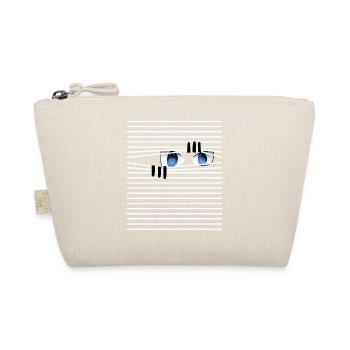 Eyes Open - Surveillance Spy Curious - Organic Pouch - nature - Front