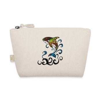 Whale in the Bunch of Water Jumping Orca Holiday Trip - Organic Pouch - nature - Front