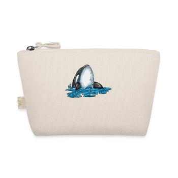 Whale dives on marine mammal Orca whale children - Organic Pouch - nature - Front