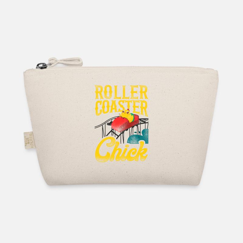 Roller Coaster Girl Chicken Bio-Täschchen