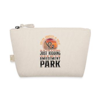 Montagnes russes Vintage Retro - Trousse biologique - nature - Devant