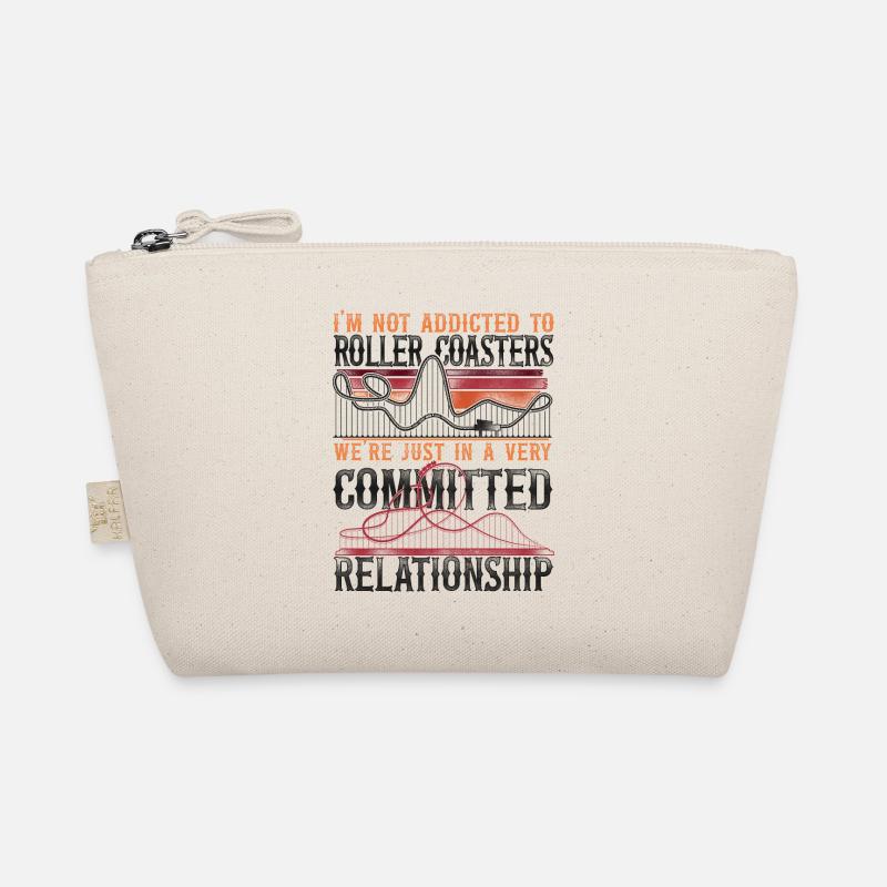 Roller Coaster Vintage Retro I'm Bio-Täschchen