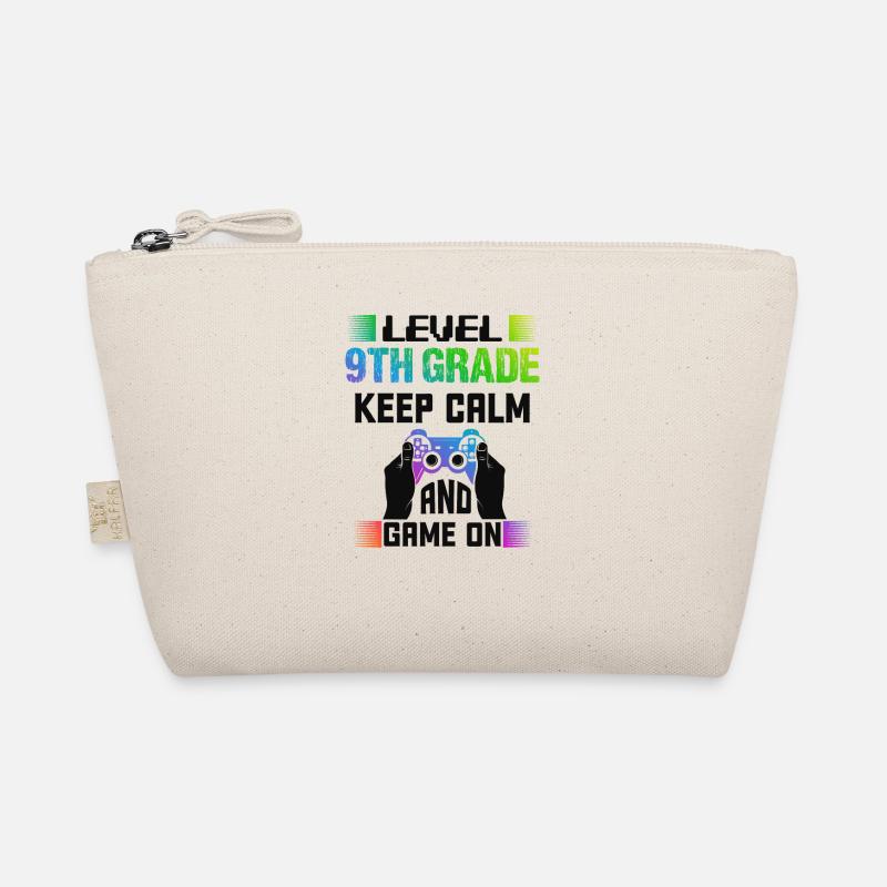 Level 9TH GRADE keep calm and game on Bio-Täschchen