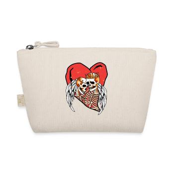 Amour infini et romance Gothic Bones Squelette - Trousse biologique - nature - Devant