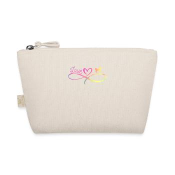 Symbole de l’infini du cheval Amour Équitation Sport équestre - Trousse biologique - nature - Devant