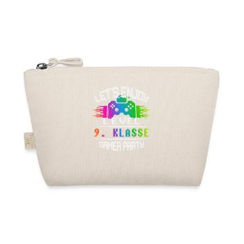 Level 9. KLASSE keep calm and game on - Bio-Täschchen - Natur - Vorne