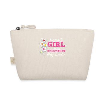 Pickleball Girl Funny Pickleball Player Women Moth - Bio-Täschchen - Natur - Vorne