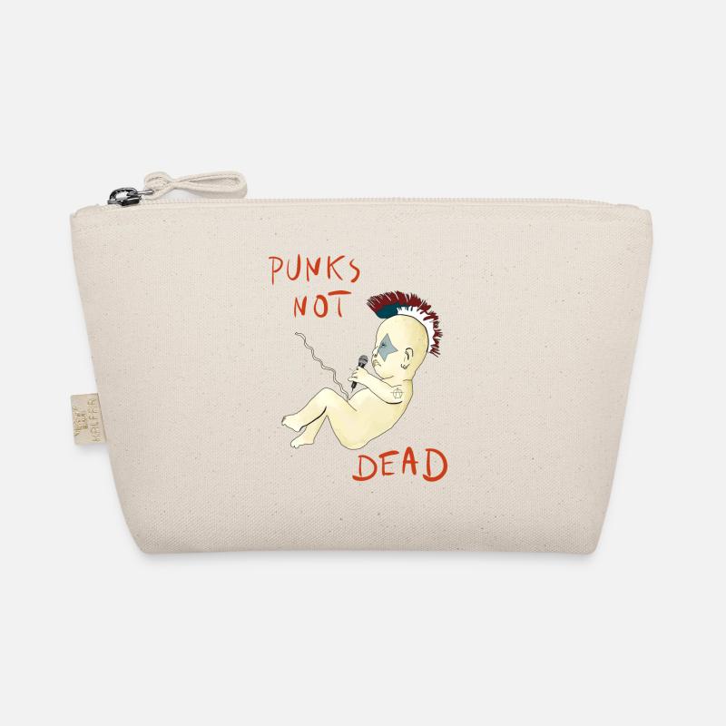 Punks Not Dead - Organic Pouch - nature