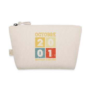 Octobre 2001 Anniversaire Idée Cadeau Vintage - Trousse biologique - nature - Devant
