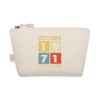 1971 Cadeau Anniversaire Octobre Limited Edition - Trousse biologique - nature - Devant