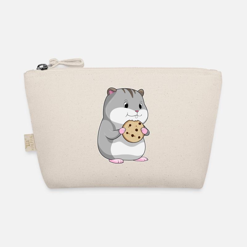 Hamster with biscuit Organic Pouch