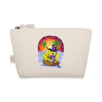Adventure Leisure Fishing Dragon Child Angler Boat - Organic Pouch - nature - Front