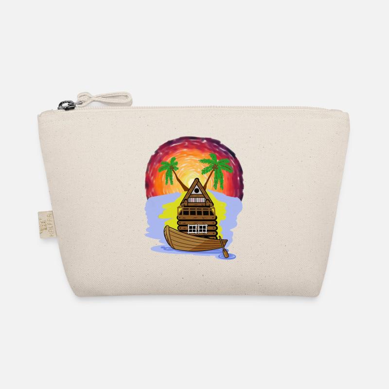 Abenteuer Freizeit Reise Ferien Boot Karibik Insel Bio-Täschchen