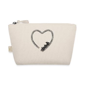 Montagnes russes Heart Vintage - Trousse biologique - nature - Devant