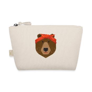 Halloween Ours Visage Costume Animaux Mignon - Trousse biologique - nature - Devant