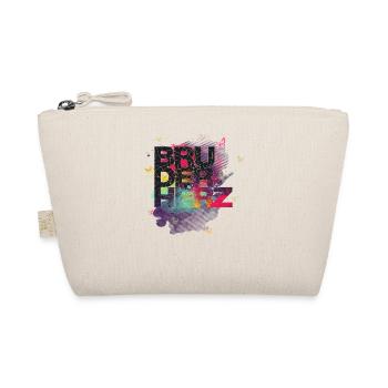 Bruderherz Bester Bruder der Welt Geschenkidee - Bio-Täschchen - Natur - Vorne