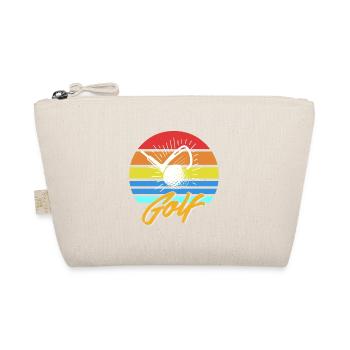 Rétro Vintage GOLF Impressionnant T-Shirt de Golf - Trousse biologique - nature - Devant