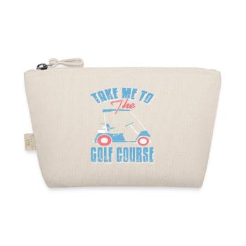 Emmenez-moi au terrain de golf Vintage Golf Cart - Trousse biologique - nature - Devant