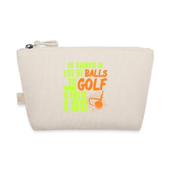 Il faut beaucoup de balles au golf comme je le fais drôlement - Trousse biologique - nature - Devant