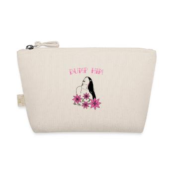 Weltfrauentag Dump Him Frauen Silhouette - Bio-Täschchen - Natur - Vorne
