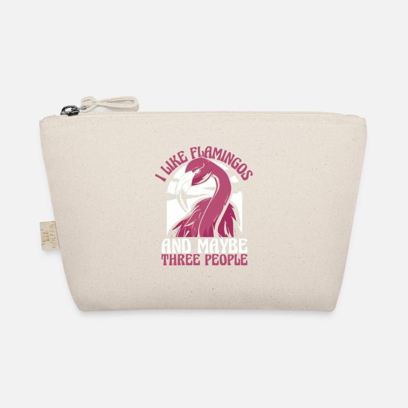Flamingo Animal Pink Organic Pouch