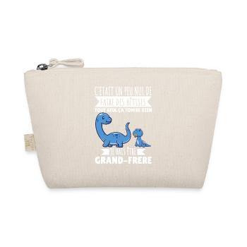 Je Vais Être Grand Frère Futur Grand frère Annonce - Trousse biologique - nature - Devant