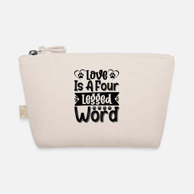 Liebe ist ein vierbeiniges Wort Bio-Täschchen