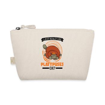 I just really like Platypuses, ok Platypus - Organic Pouch - nature - Front