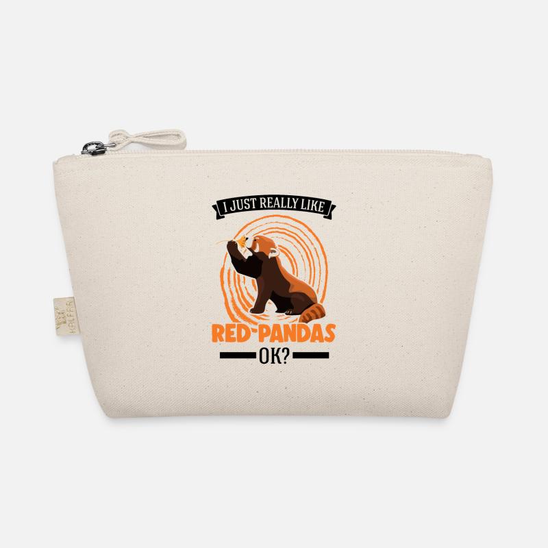 J’aime vraiment les pandas roux, ok Roter Panda Trousse biologique