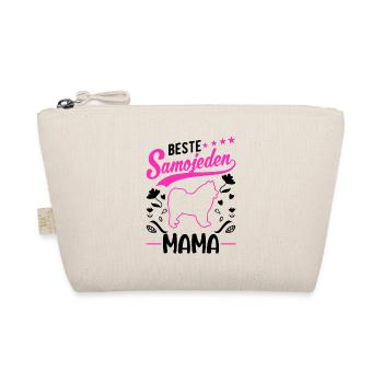 Best Samoyed Mama Sled Dog Samoyeds - Organic Pouch - nature - Front