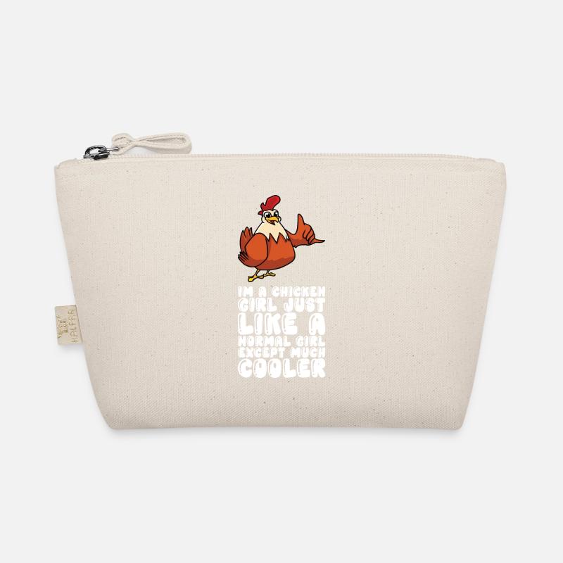 Fille de poulet comme une fille normale beaucoup plus cool Trousse biologique