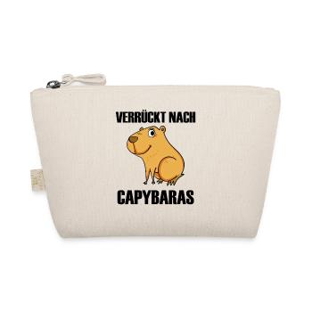 Capybara Wasserschwein - Bio-Täschchen - Natur - Vorne