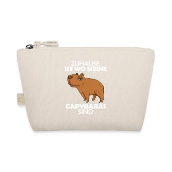 Capybara - Bio-Täschchen - Natur - Vorne