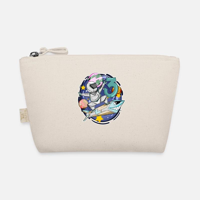 3rd birthday boy - 3 years old - I am 3 Organic Pouch