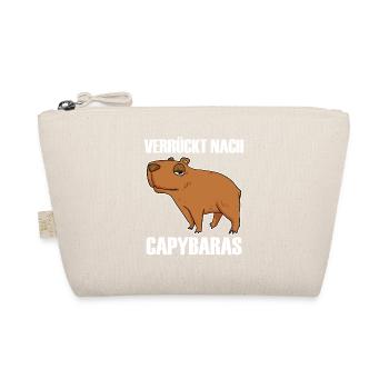 Capybara Wasserschwein - Bio-Täschchen - Natur - Vorne