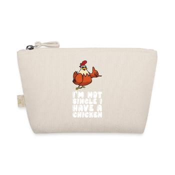 Je ne suis pas célibataire et j’ai un poulet - Trousse biologique - nature - Devant