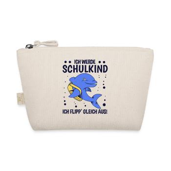 Kinder Schulkind 1. Klasse Erstklässler Schule - Bio-Täschchen - Natur - Vorne