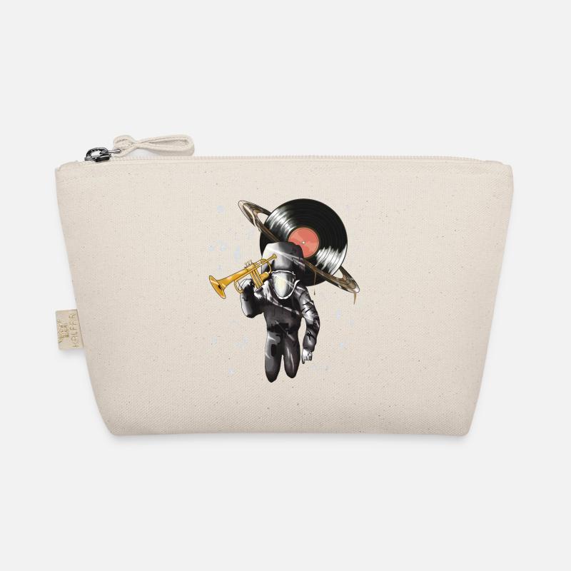 Space DJ Alien Crafts Organic Pouch