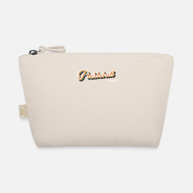 Retro Pickleball Est 1965 Pickleball Coach Player Organic Pouch