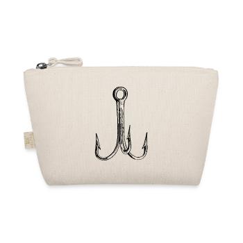 Triple Hook Fishing Hook - Organic Pouch - nature - Front