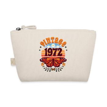 Rétro et Vintage 1972 Femme 50 Ans Anniversaire - Trousse biologique - nature - Devant