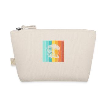 Mushroom Fungal Lover Retro Fungi Forest Gift idea - Bio-Täschchen - Natur - Vorne