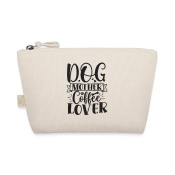 Dog mother coffee lover - Organic Pouch - nature - Front