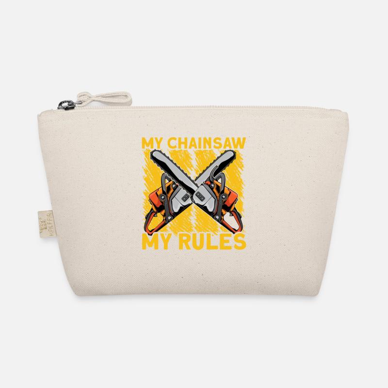 My Chainsaw My Rules Organic Pouch