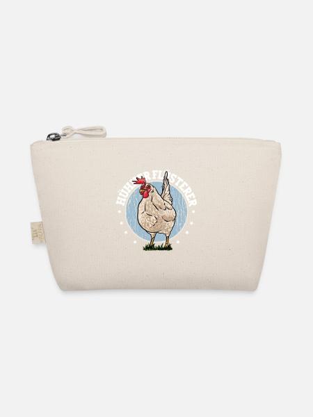 Huhn Hühner Flüsterer - Bio-Täschchen - Natur