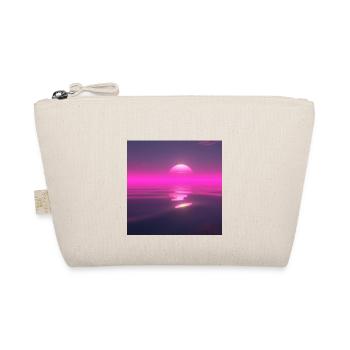 Sunset Retro - Organic Pouch - nature - Front